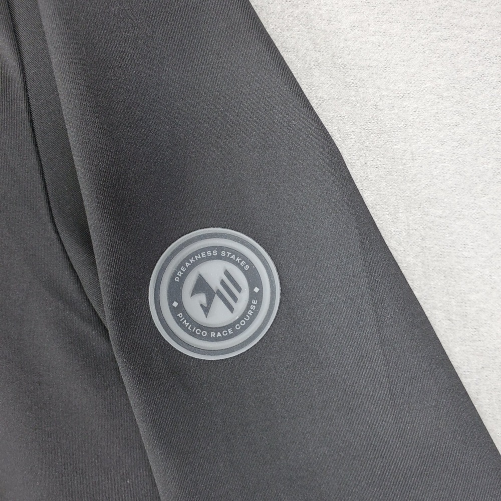 1/ST Chrome‎ Studio 1/4 Zip Pullover Mens XL Black Preakness Stakes Pimlico Logo - Picture 3 of 7